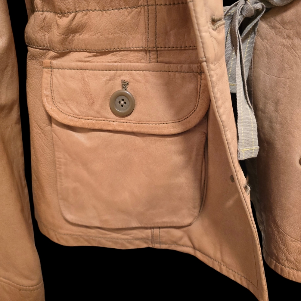 LEATHER GAP Utility jacket - Picture 7 of 8